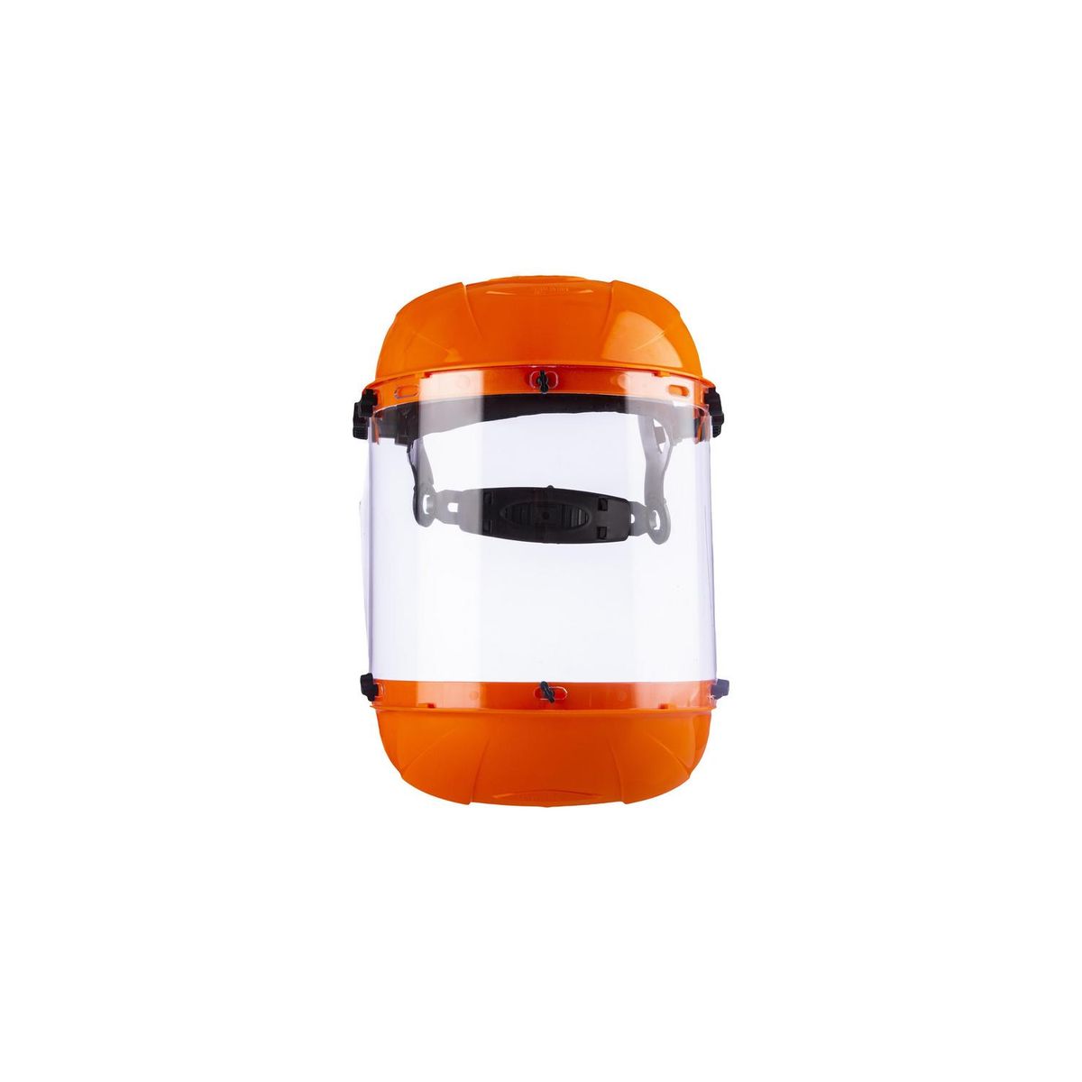 LIBUS - Protector facial cilíndrico transparente con mentón