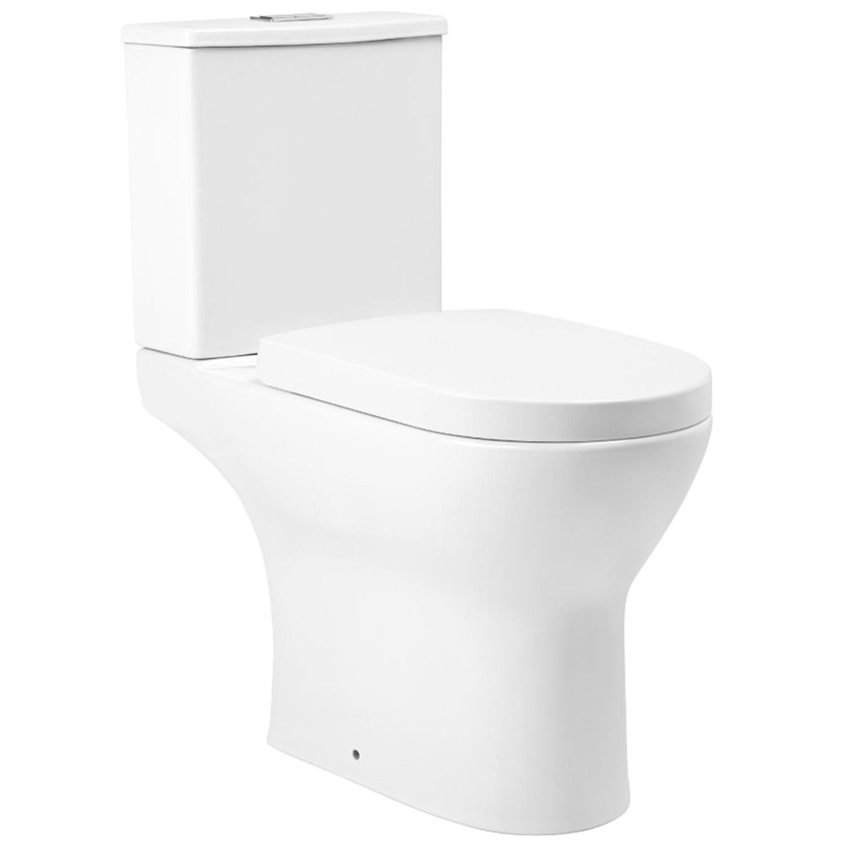 STRETTO - Sanitario Two piece a Piso 20,5 cm 4.8 Litros Acros Plus Blanco