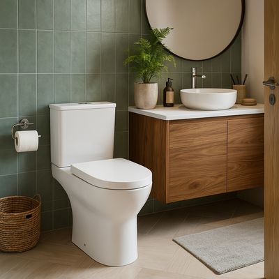 Imagen 2 del producto Sanitario Two piece Dual 30,5 cm 4.8 Litros Acros Plus Blanco