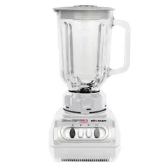SINDELEN - Licuadora Jarro de Vidrio 1,5 Litros Blanco L-1610BL