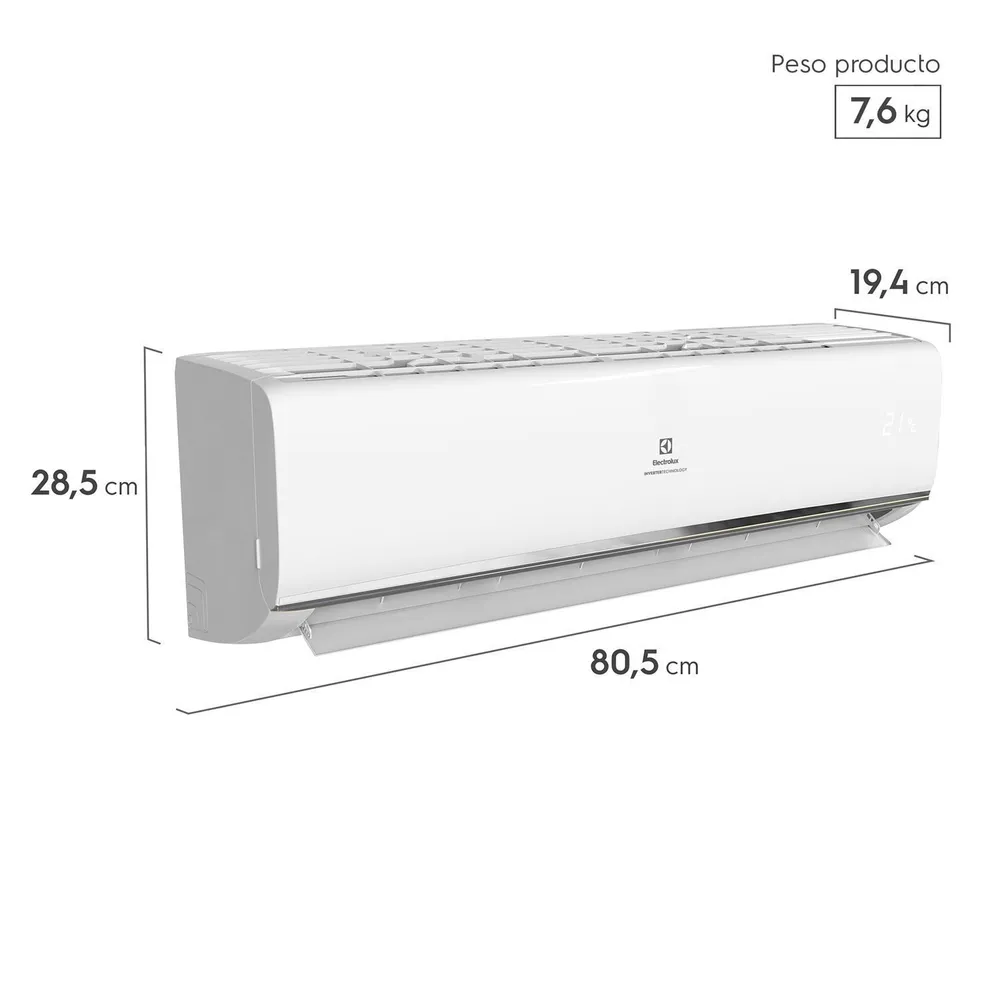 Electrolux Split Inverter 9000 BTU Frío/Calor, foto 15