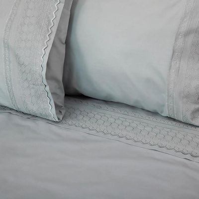 Imagen 2 del producto Juego sábanas broderie amalia 144 hilos