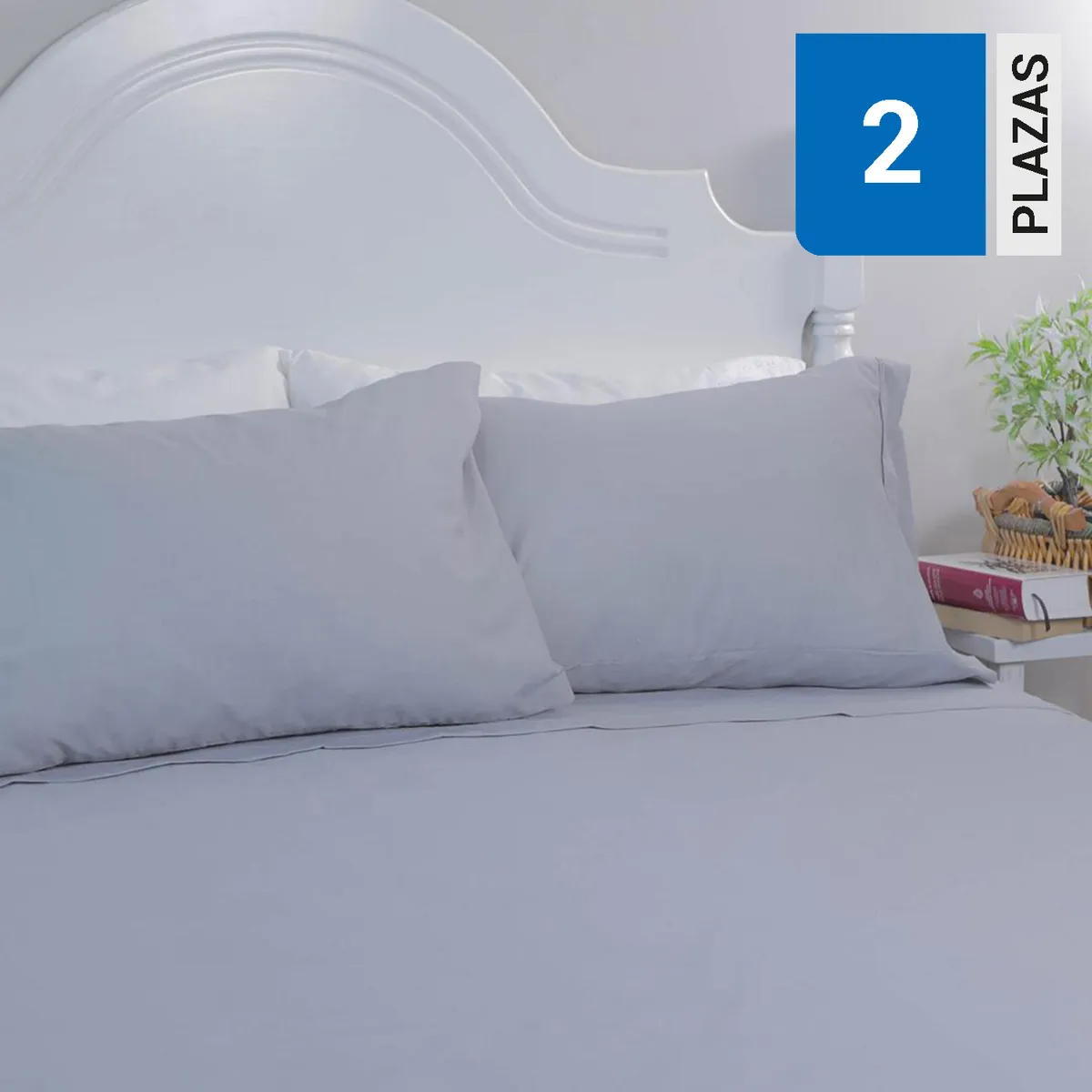 DORAL - Juego Sábanas Liso Vivo 144 hilos