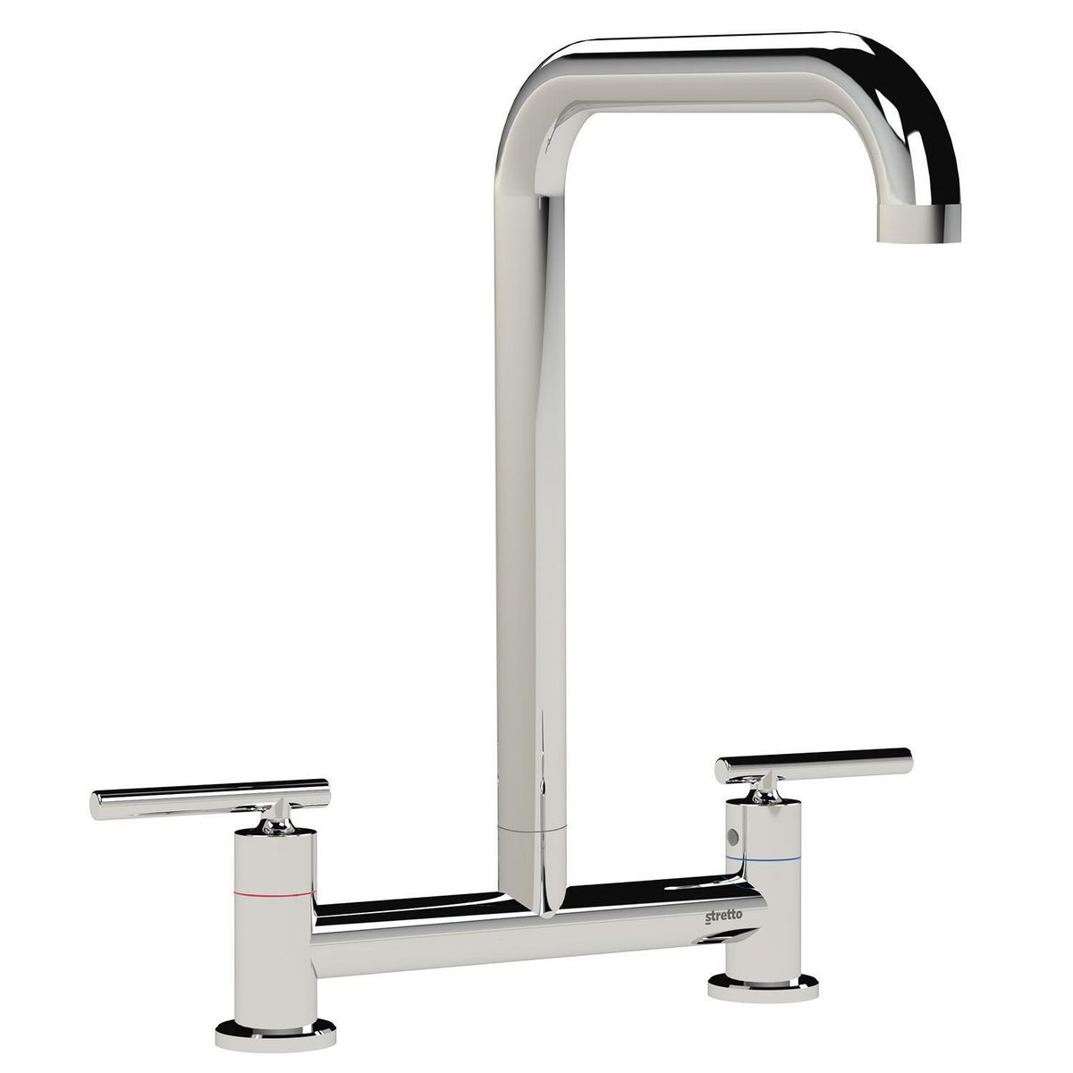 STRETTO - Combinacion Lavaplatos Lecco Cromado