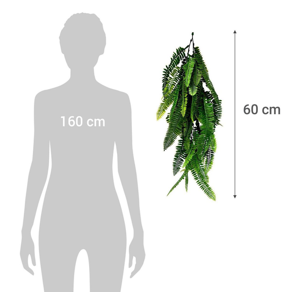 SIGNET CLASSICS - Enredadera Artificial Perenne 60 cm Verde