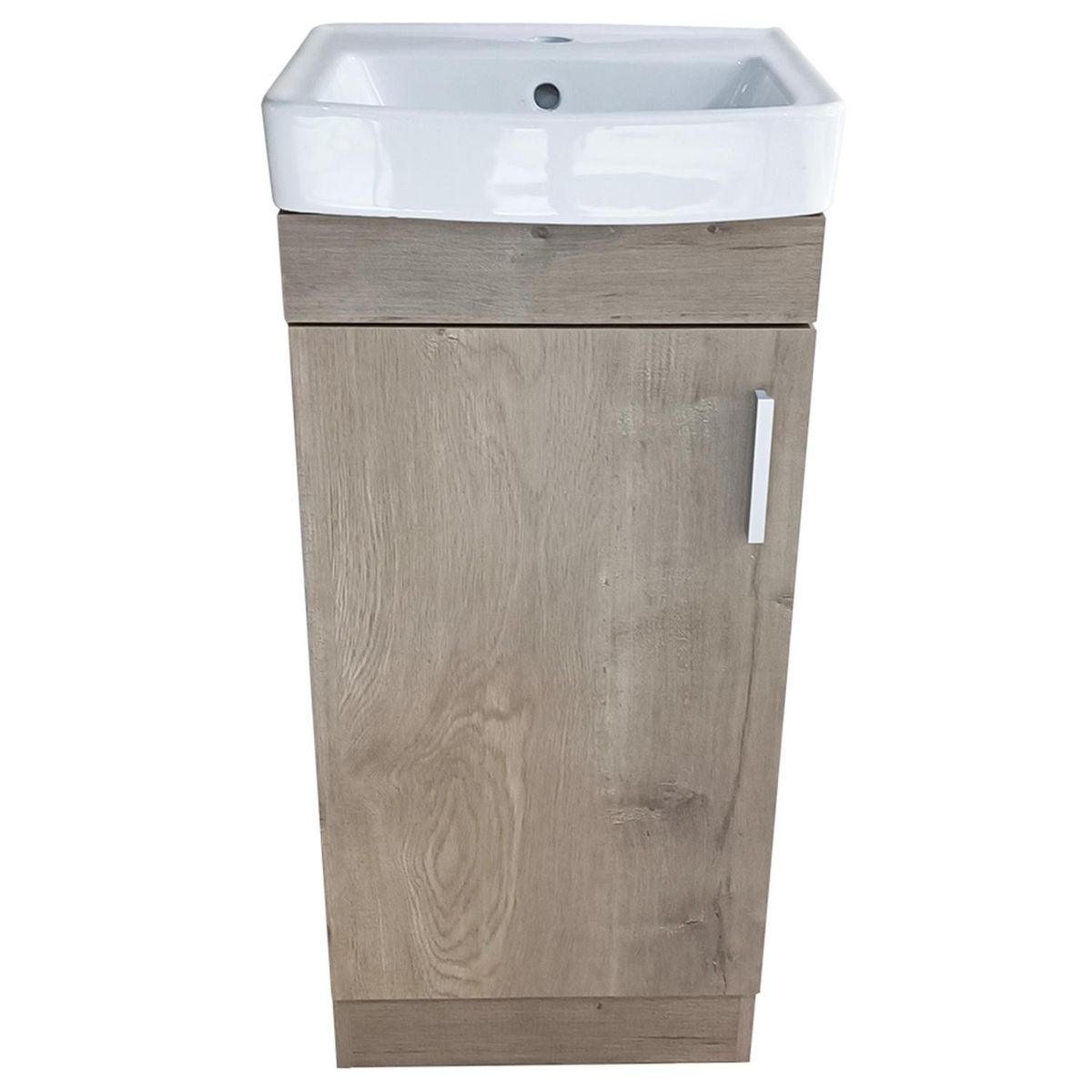 STRETTO - Mueble de baño con vanitorio Lenga Claire 40x42cm