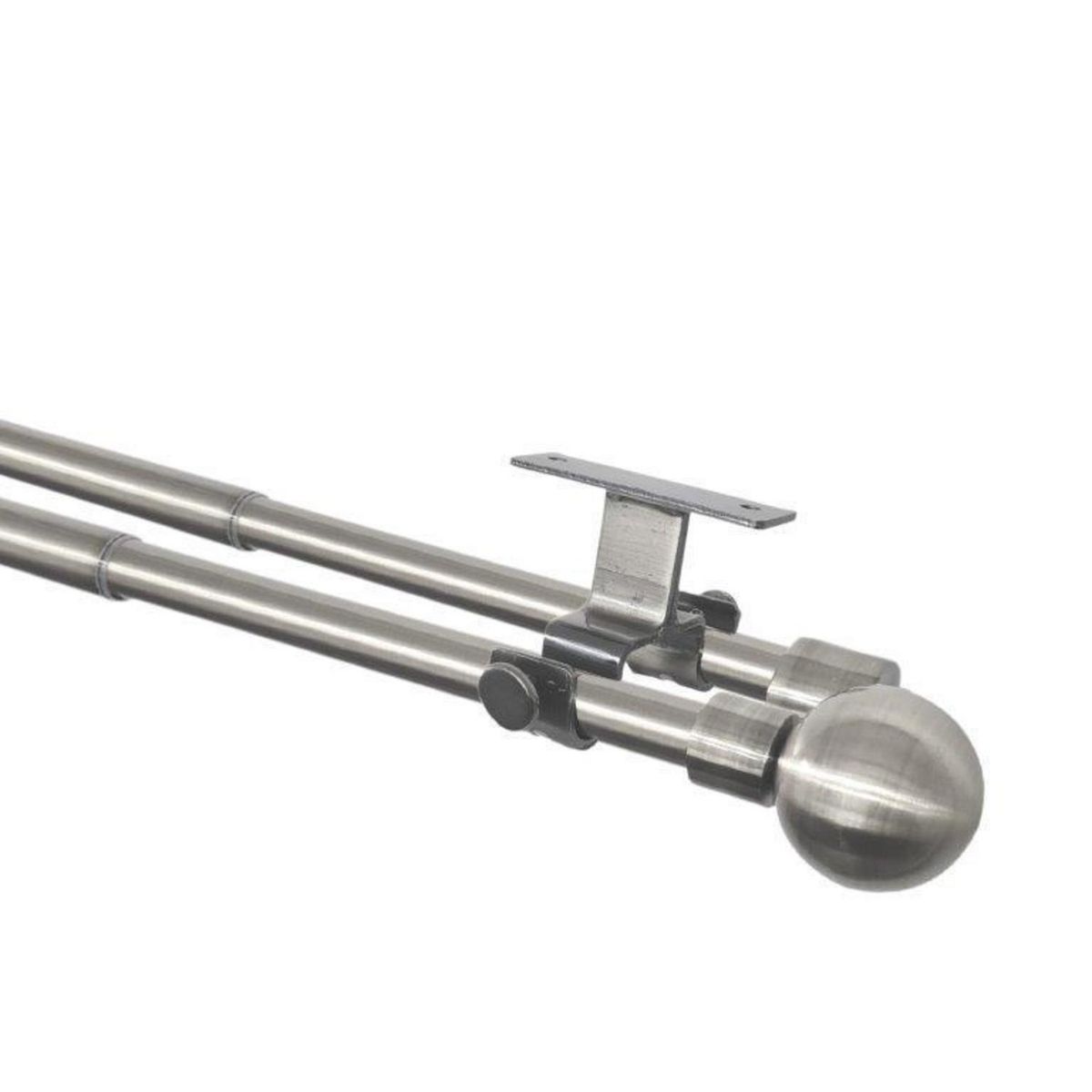 METALHSA - Set doble techo ext 16/19mm 170 - 320 terminación bola satín