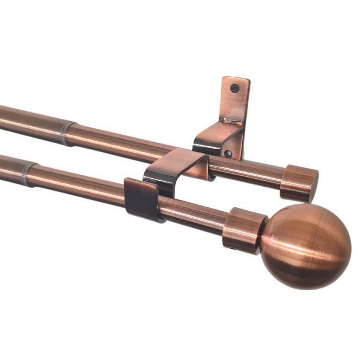 METALHSA - Set doble muro ext 16/19mm 170 - 320 terminación bola cobre