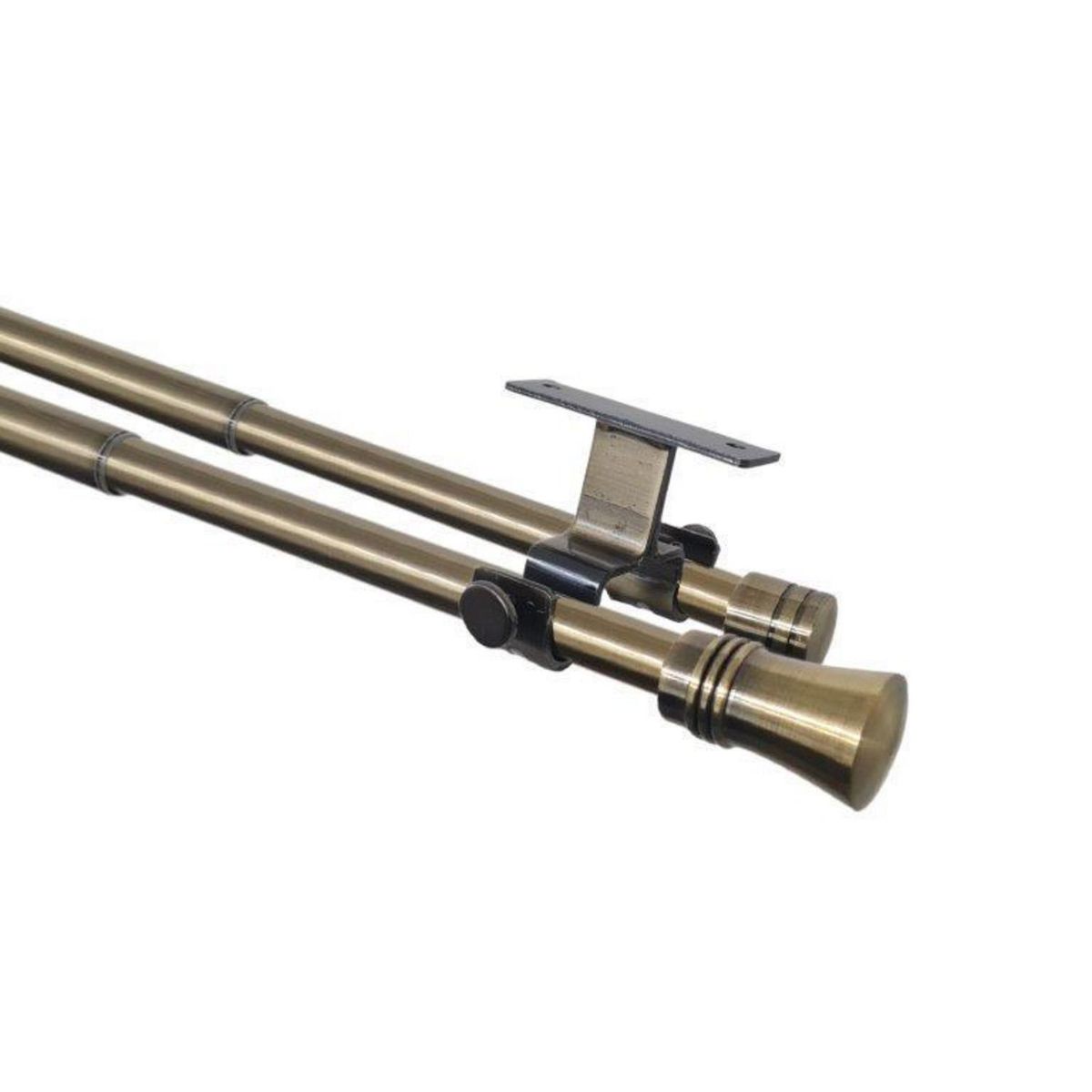 METALHSA - Set doble techo ext 16/19mm 170 - 320 terminación cónico bronce