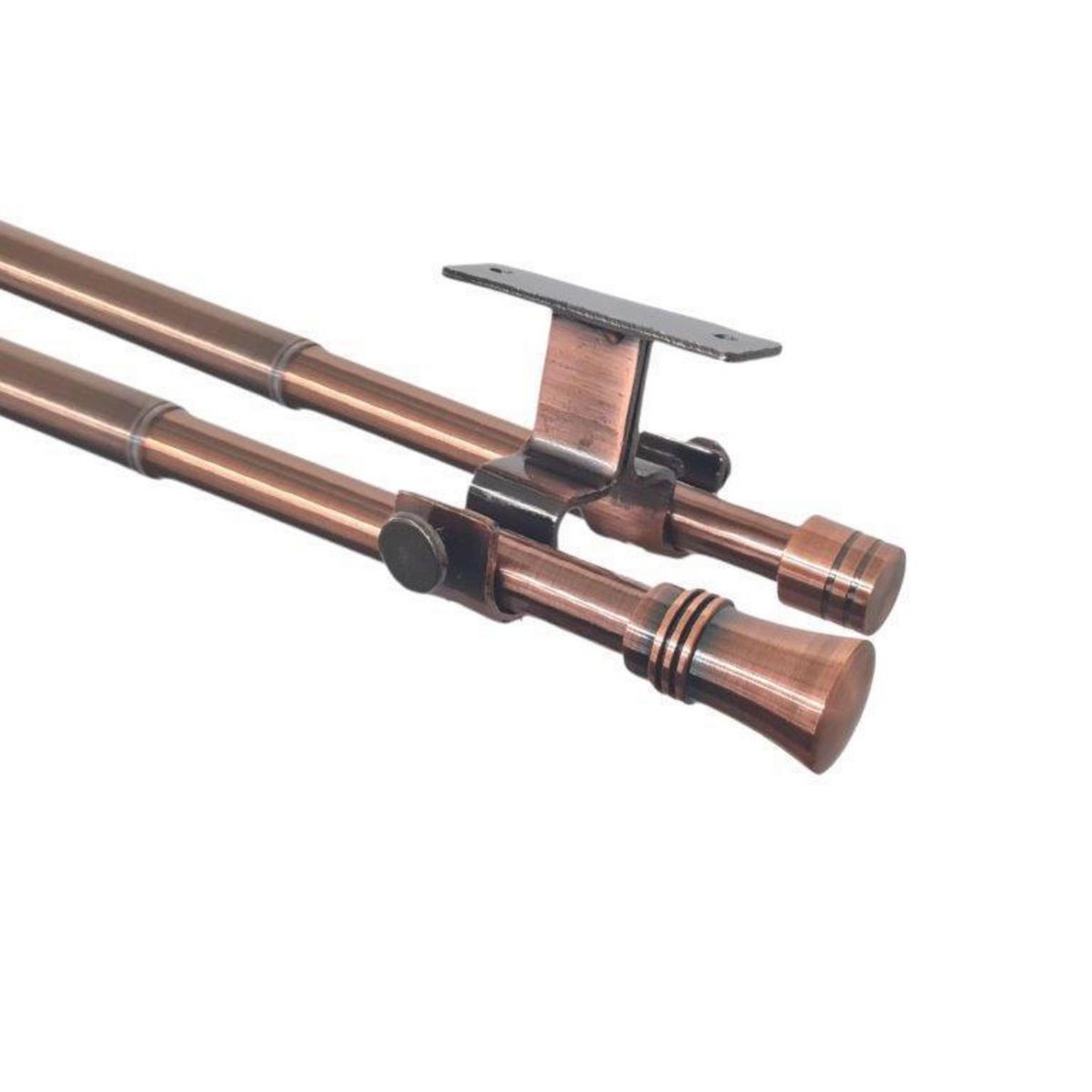 METALHSA - Set doble techo ext 16/19mm 170 - 320 terminación cónico cobre