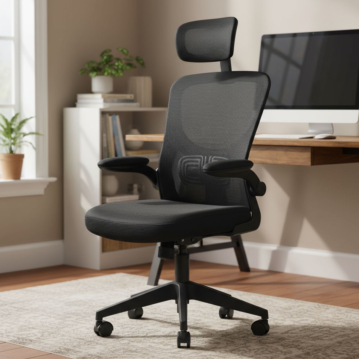 IDETEX - Silla Escritorio Ejecutiva Harmonic Negro