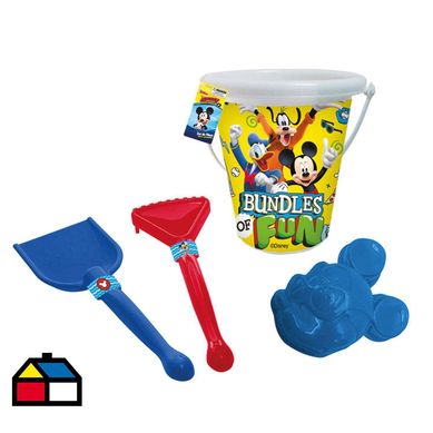 Set playa balde y accesorios Mickey Mouse