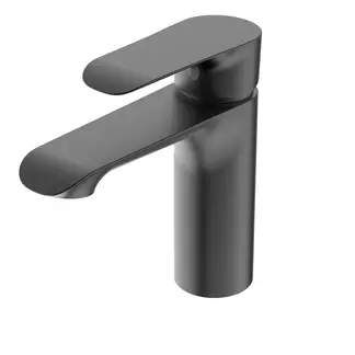KLIPEN - Monomando lavamanos sin desague negro mate