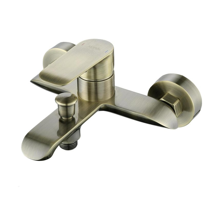 KLIPEN - Monomando tina expuesto antique bronze, no incluye set ducha
