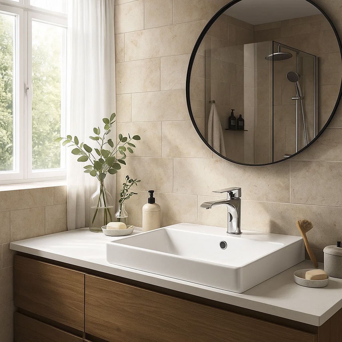 KLIPEN - Monomando Lavamanos Sevilla Cromado