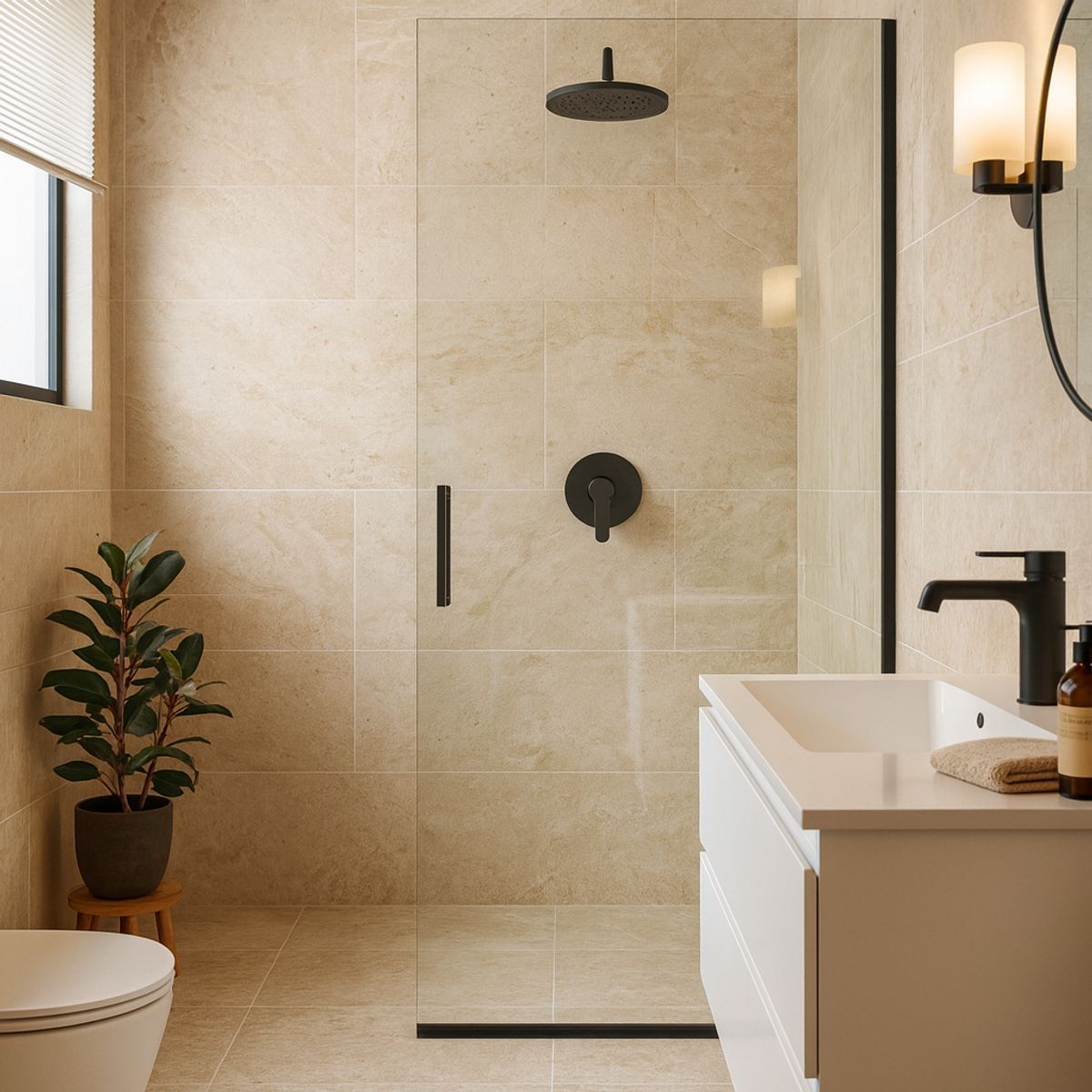 KLIPEN - Monomando Receptáculo Expuesto Sevilla Negro