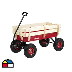 KIDSCOOL - Carro de Arrastre Multifunción Rojo Desde 17 años