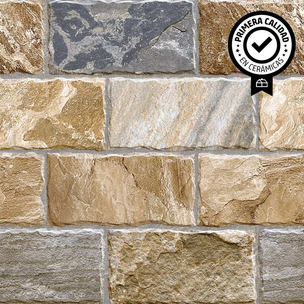 CRISTOFOLETTI - Cerámica 56x56 cm Aragón Multicolor 2.2 m2