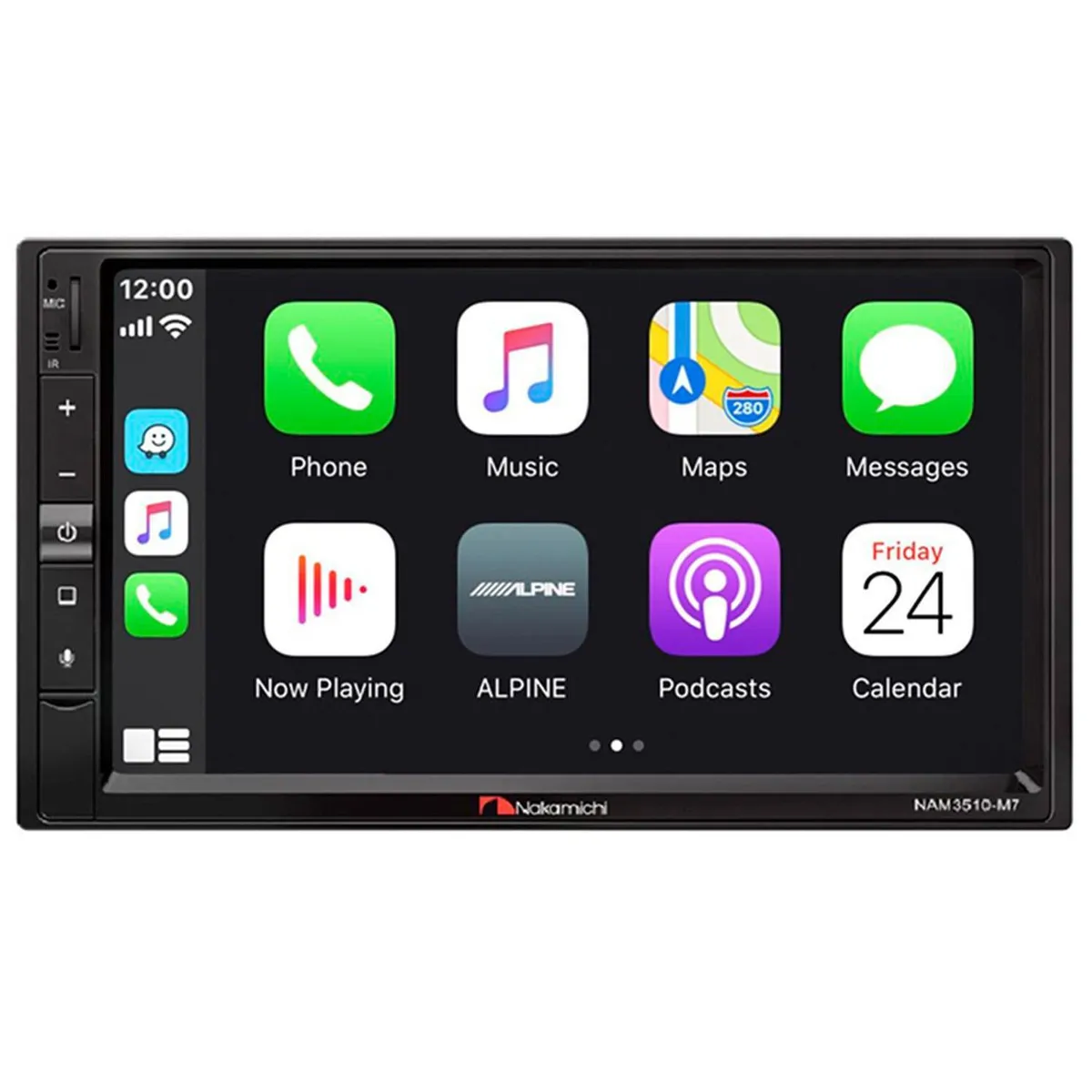 NAKAMICHI - Radio 2 DIN 7"/ 50 W/USB NAKAMICHI