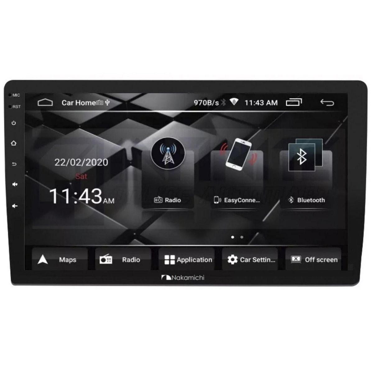 NAKAMICHI - Radio 2 DIN ANDROID 5210 AX 50wX4 NAKAMICHI