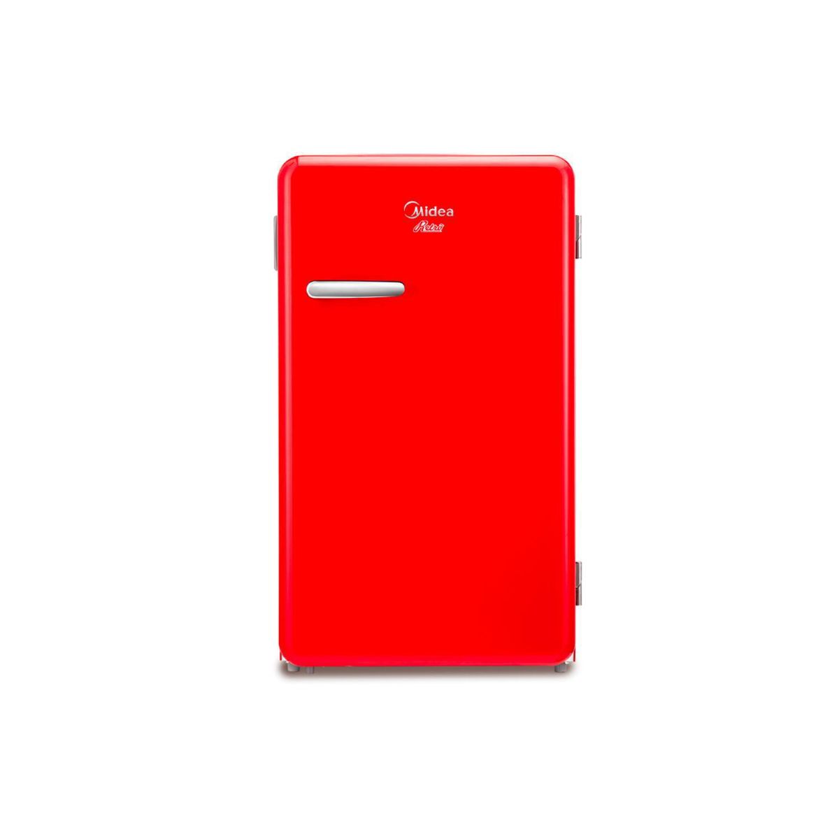 MIDEA - Minibar 93 Litros Rojo MDRD142FGE13