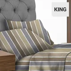 ILLUSIONS - Sabana 144 Hilos Gris