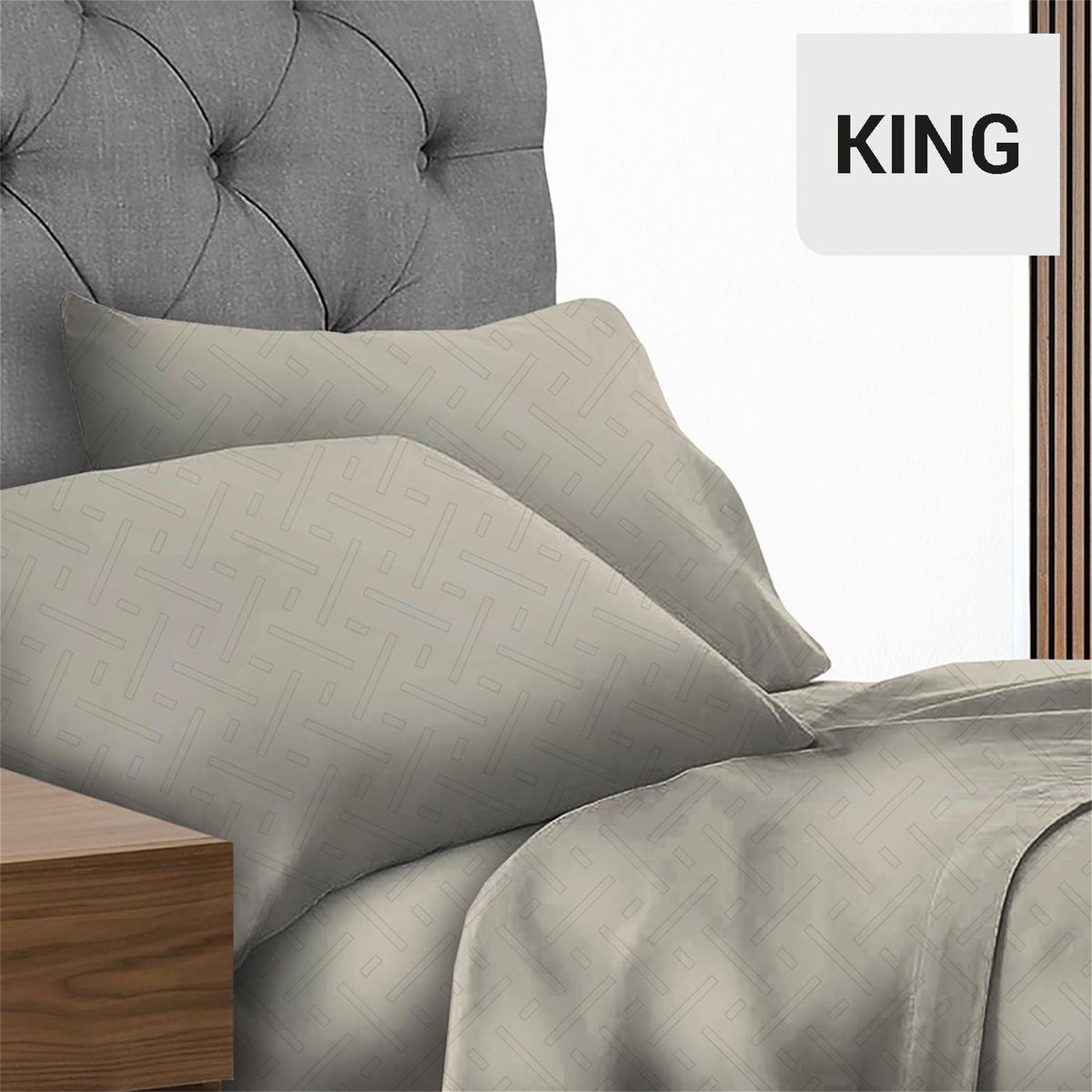 ILLUSIONS - Sábana 144 Hilos Baris