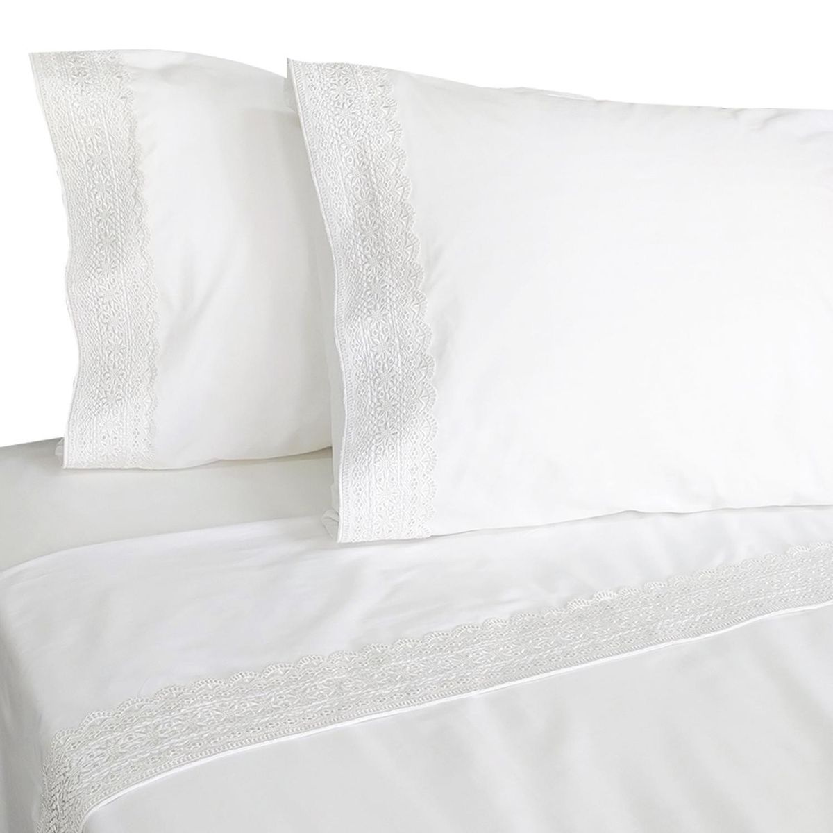 ILLUSIONS - Sábana Broderie 180 Hilos