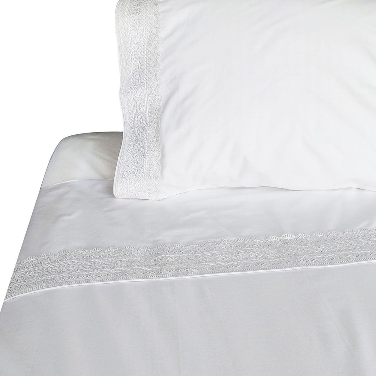 ILLUSIONS - Sábana Broderie 180 Hilos