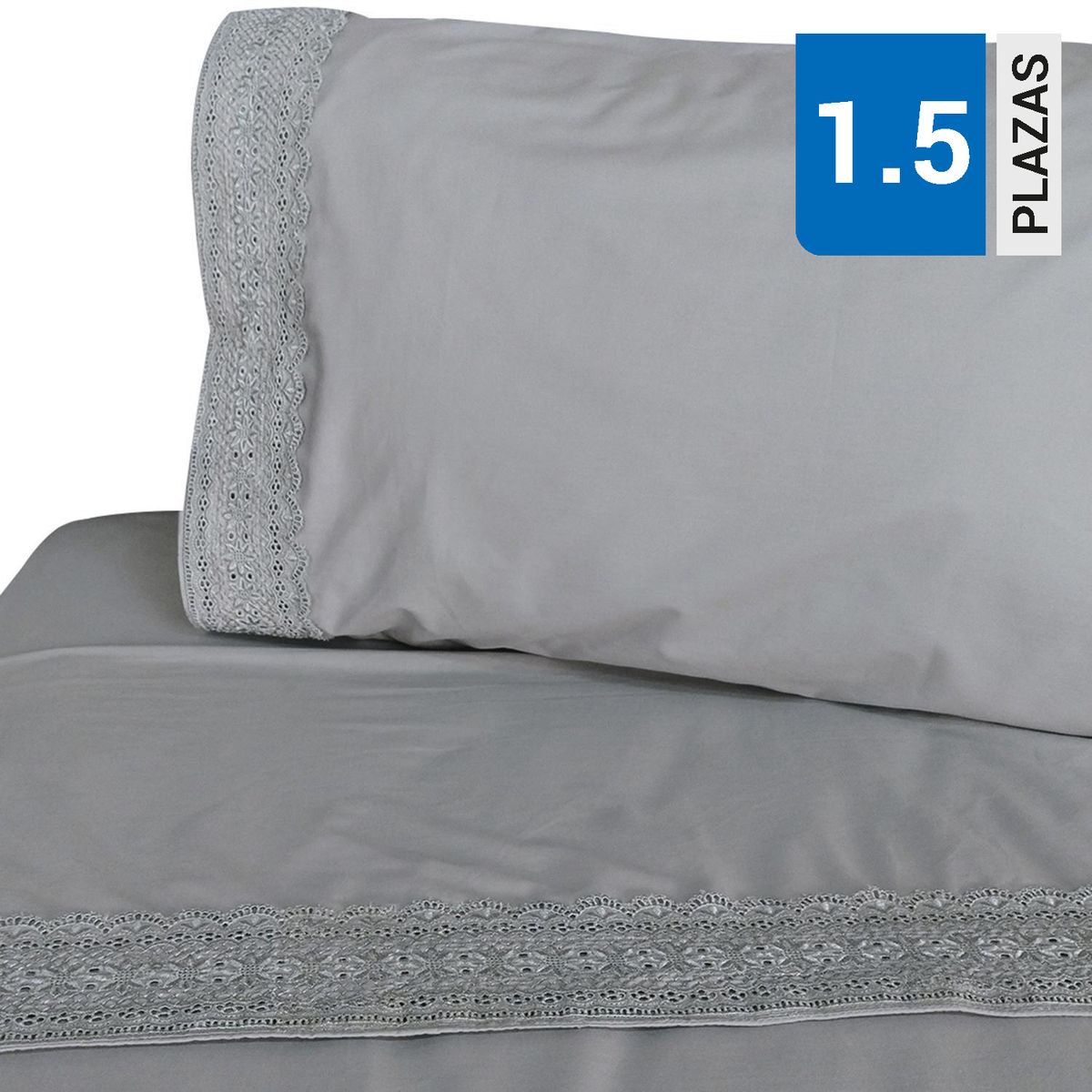ILLUSIONS - Sábana Broderie 180 Hilos