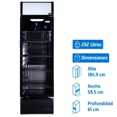 MAIGAS - Visicooler 292 l.  negro