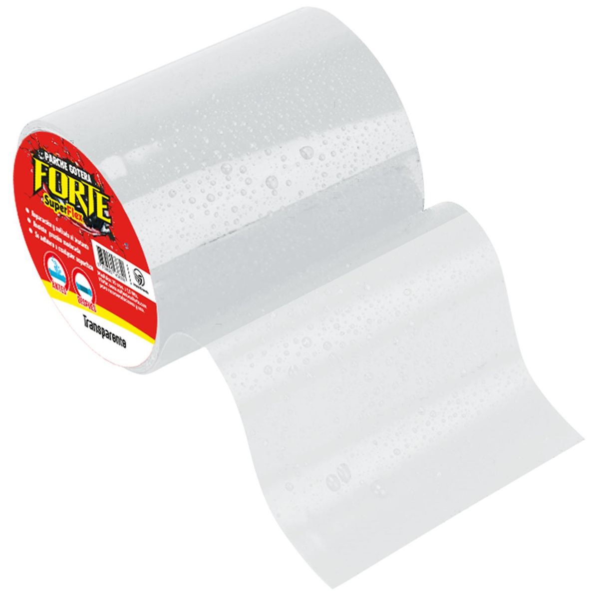 FORTE - Cinta Tapagotera Forte 1,5 M Sellado Altas Temperaturas Techos