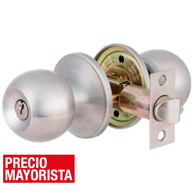 FIXSER - Pomo Dormitorio Acero Inox