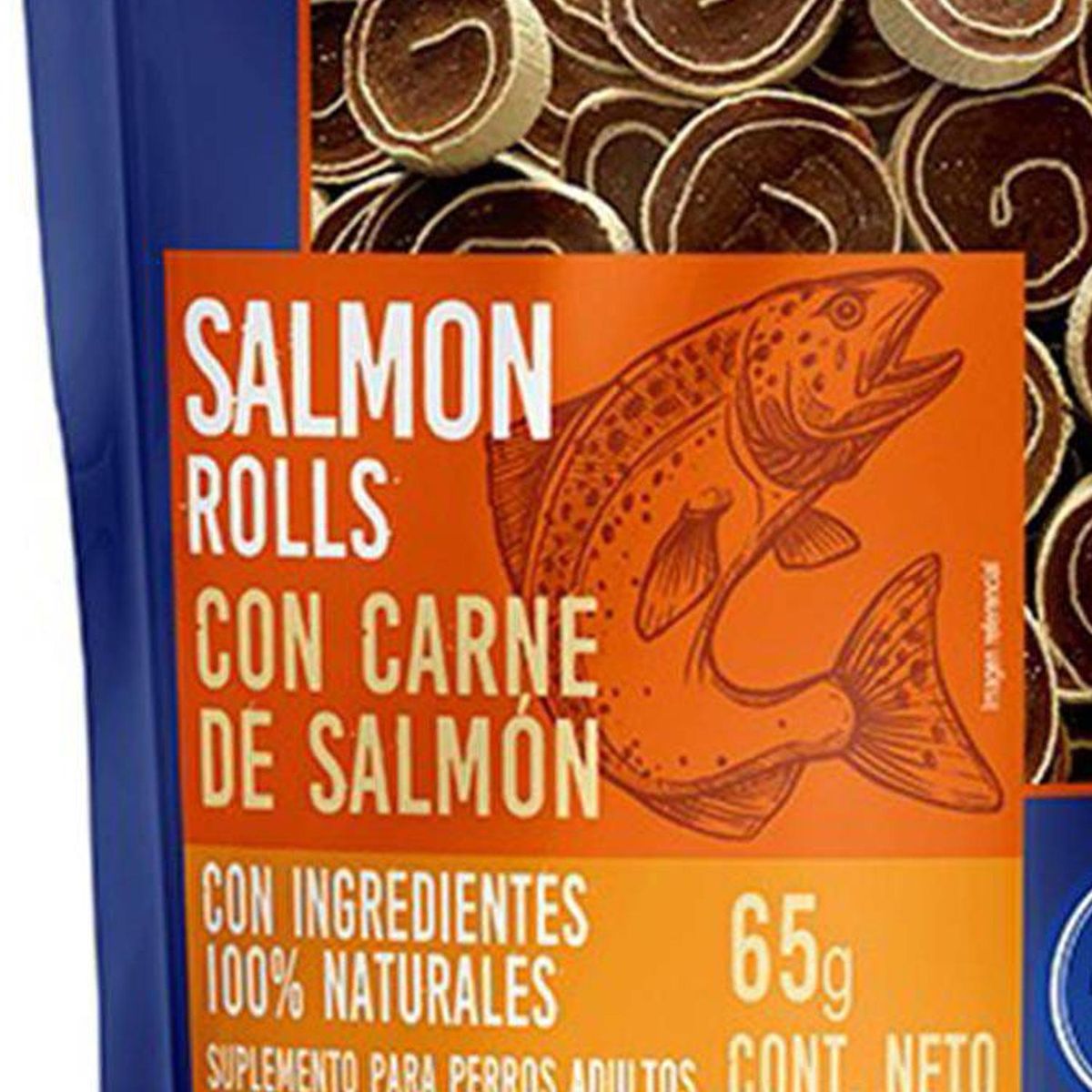 CHAMPION DOG - Snack nutralife rolls de salmón 65 g
