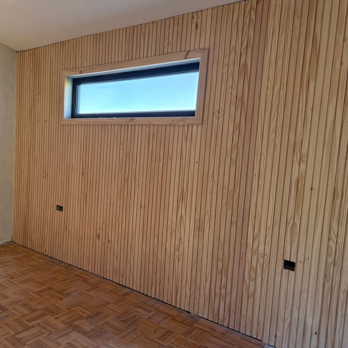 GENERICO - Pack madera alistonada 18 mm 14x90x2400 4 unidades