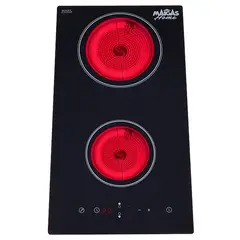 MAIGAS - Encimera Inducción 2 Platos Negro CEI02