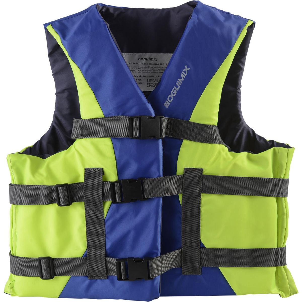 AQUAPLAS - Chaleco Salvavidas para Adultos Verde XL