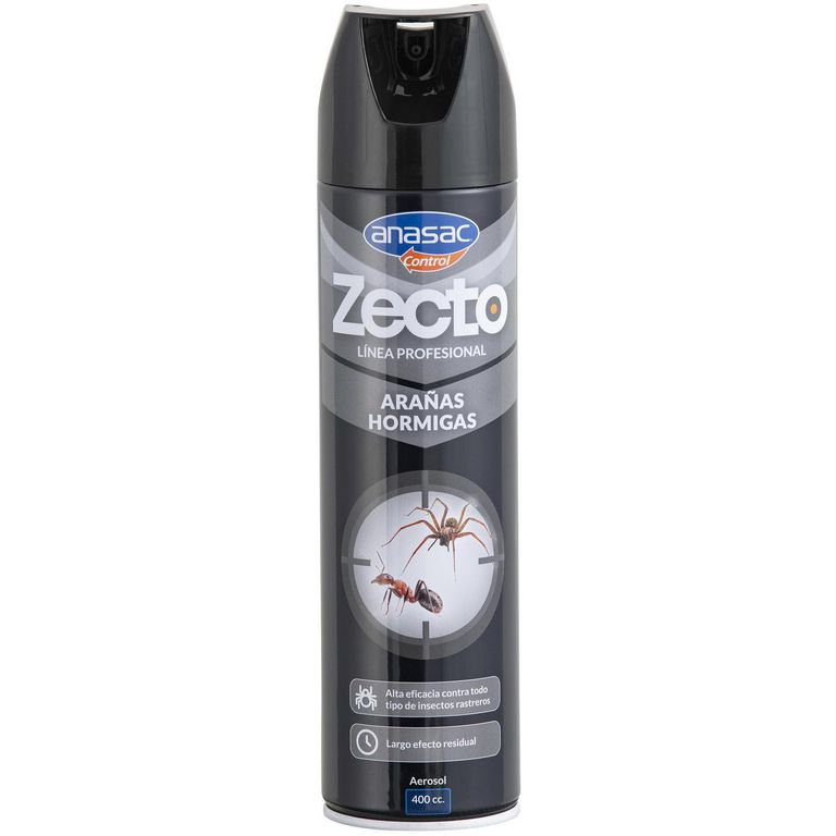 Insecticida en aerosol para arañas y hormigas 400 cc