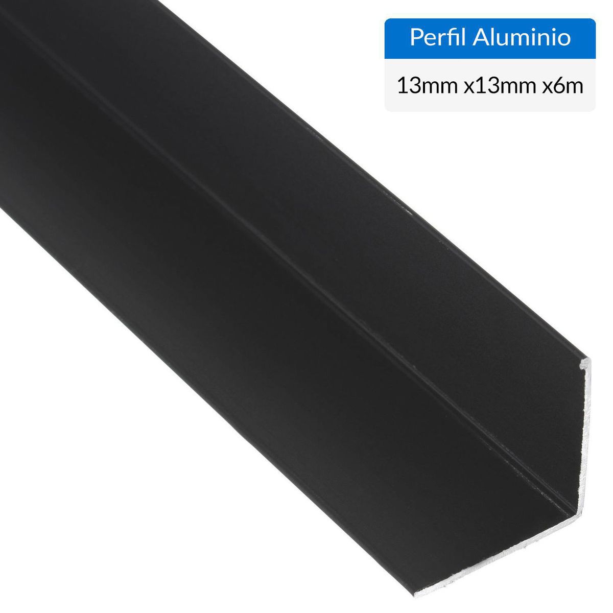 SUPERFIL - Ángulo 13 x 13 bronce 6 metros