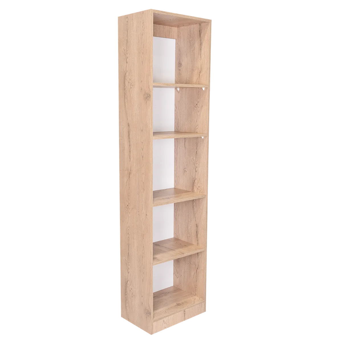 TUHOME - Combo 2 estantes 2 puertas + estante 45cm macadamia