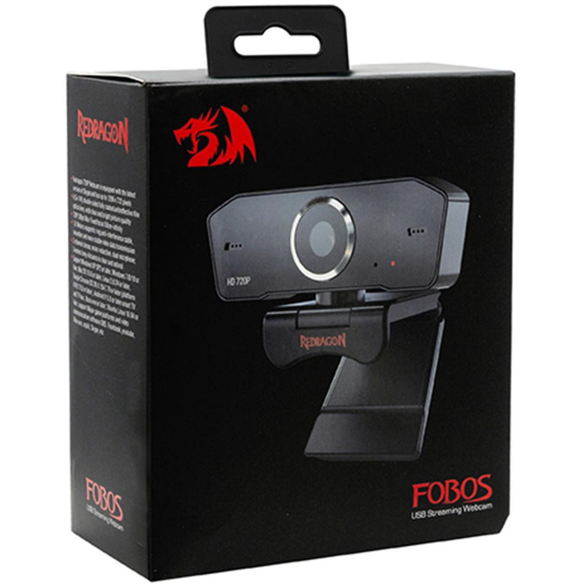 REDRAGON - Cámara web gamer 720P GW600-1