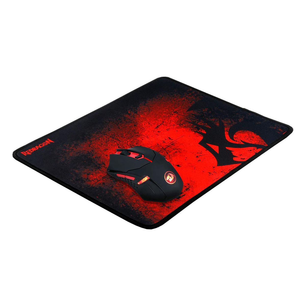 REDRAGON - Kit gamer 2 en 1 Mouse + Mouse pad M601WL-BA