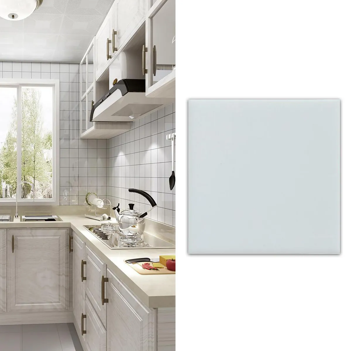 KLIPEN - Cerámica 10x10 cm Ice Blanco 1.52 m2