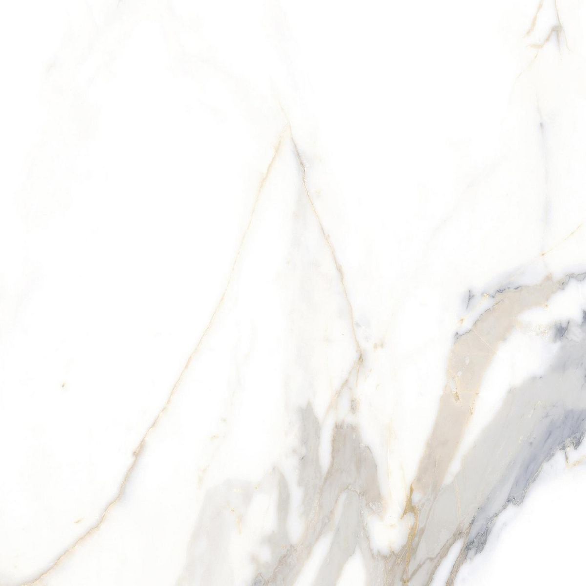 KLIPEN - Porcelanato 60x60 cm Prestige Blanco Dorado Silk 1.44 m2