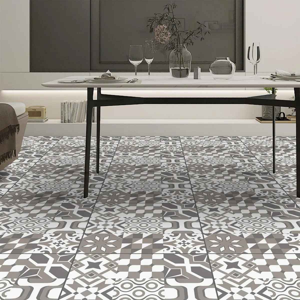 KLIPEN - Gres Porcelánico 60x60 cm Majestic Gris 1.44 m2