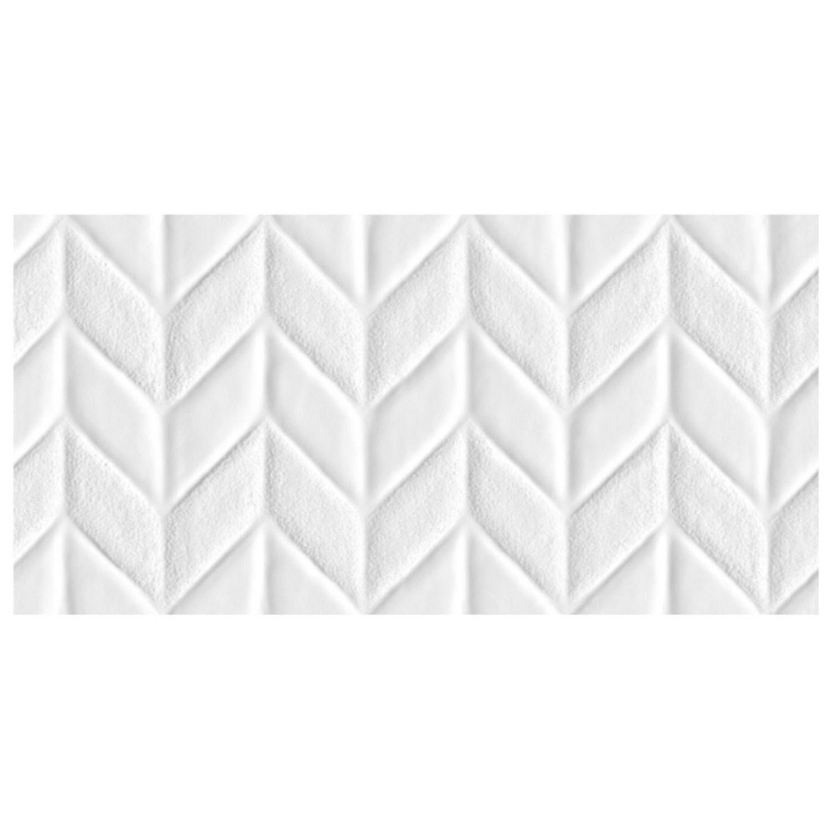 KLIPEN - Cerámica Muro 30X60 Ice Deco Chevron Brillante 1.44 M2