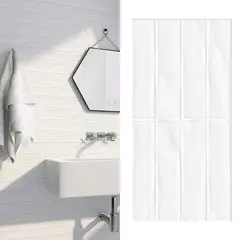 KLIPEN - Cerámica 30x60 cm Ice Deco Blanco 1.44 m2