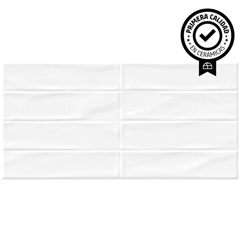 KLIPEN - Cerámica 30x60 cm Ice Deco Blanco 1.44 m2