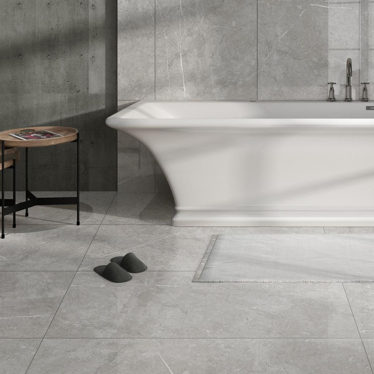 KLIPEN - Porcelanato 60x120 cm Prestige Gris 1.44 m2