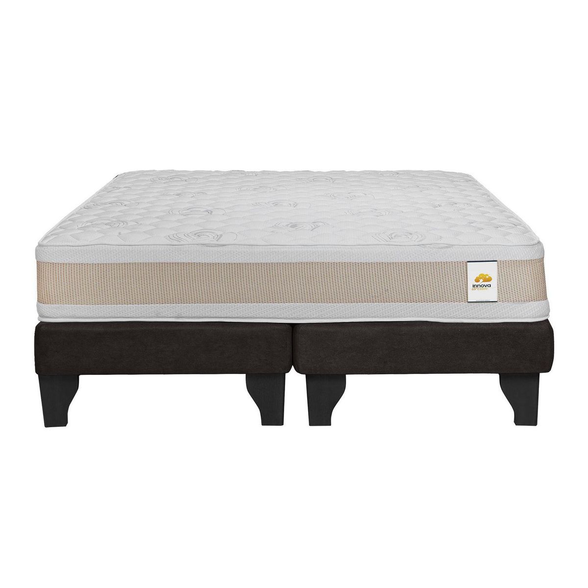 INTERMUEBLES - Cama King Europea Dreams Chocolate